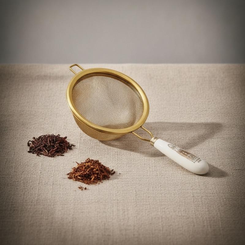 Herbal Tea - Stainless Steel Tea Strainer Dual Mesh
