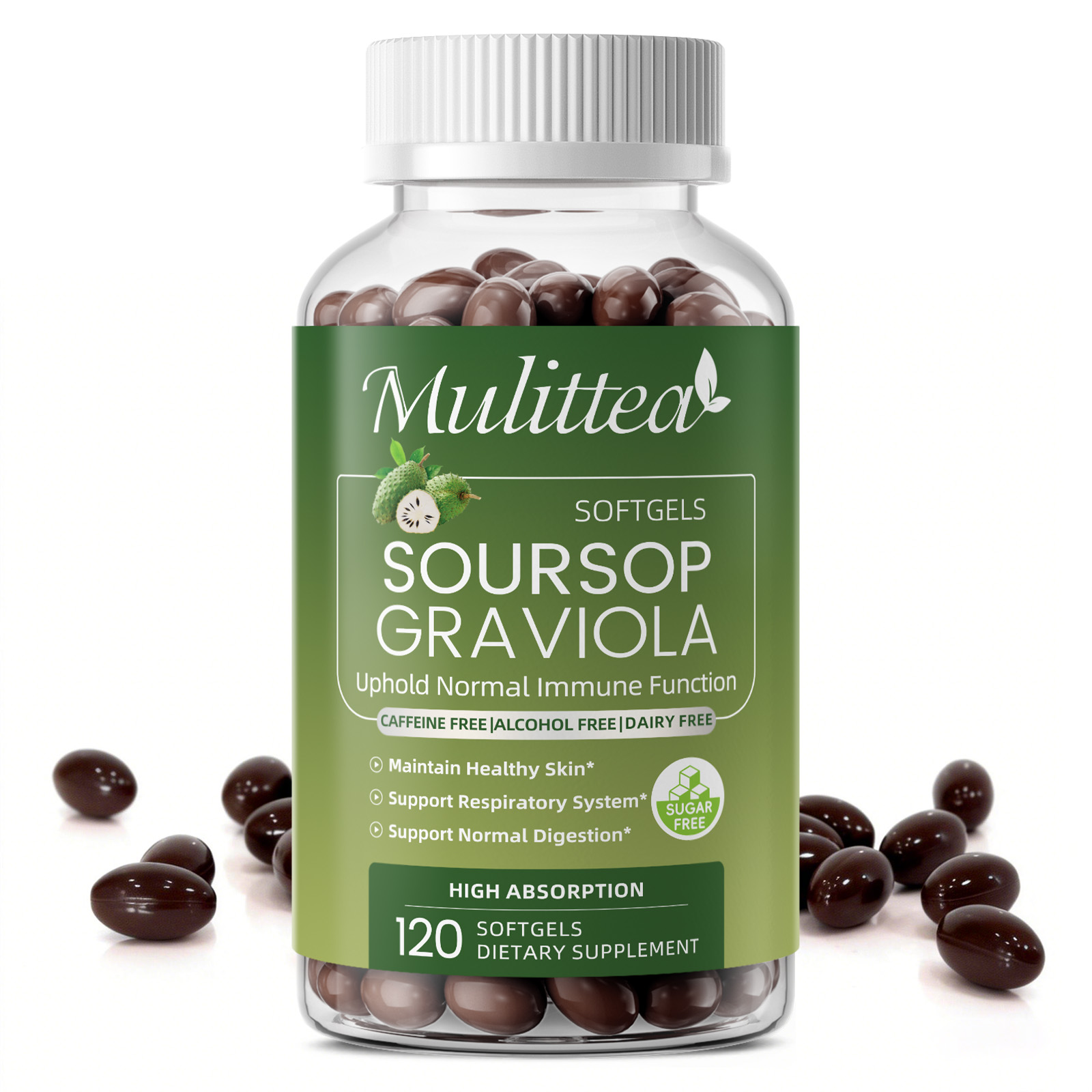 Chamomile Tea - Mulittea Graviola Soursop Extract Capsules Immunity