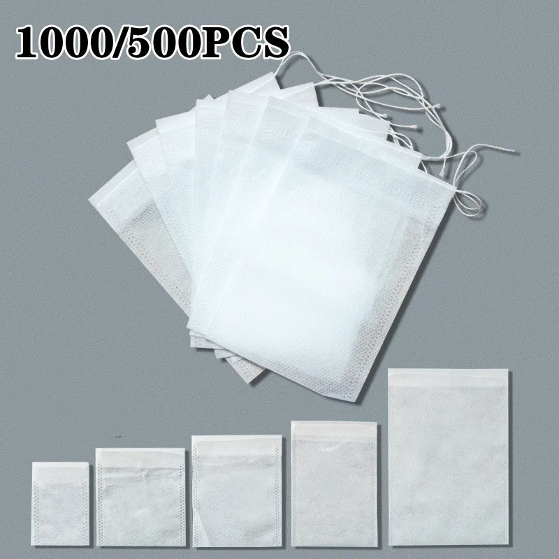 Chamomile Tea - 1000-100Pcs Disposable Teabags Filter Bag Drawstring