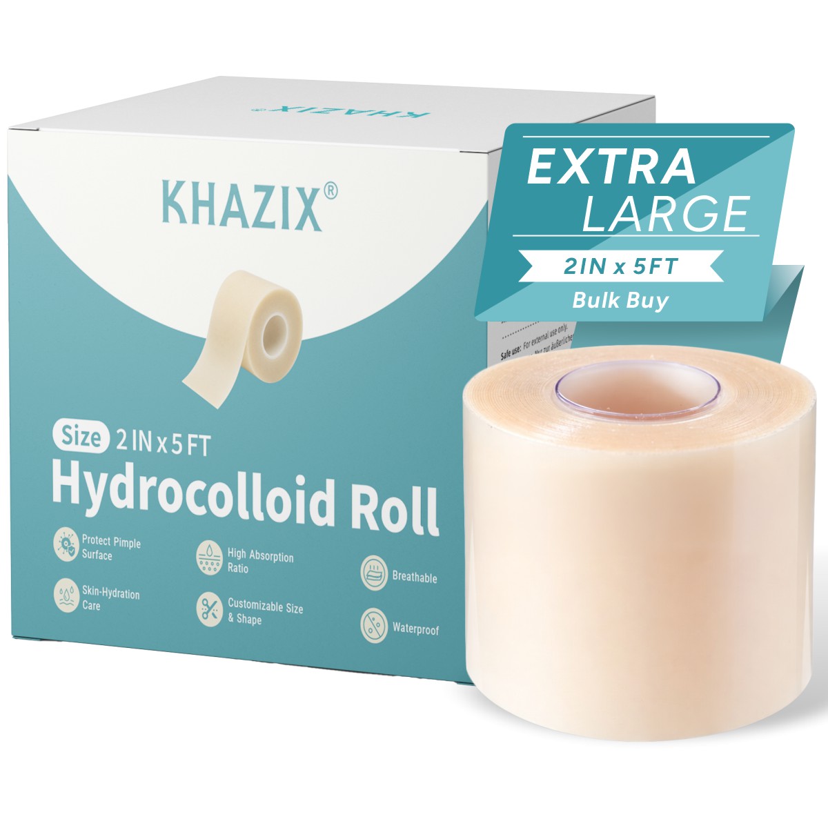 Essential Oils - KHAZIX Hydrocolloid Bandage Roll 2in x