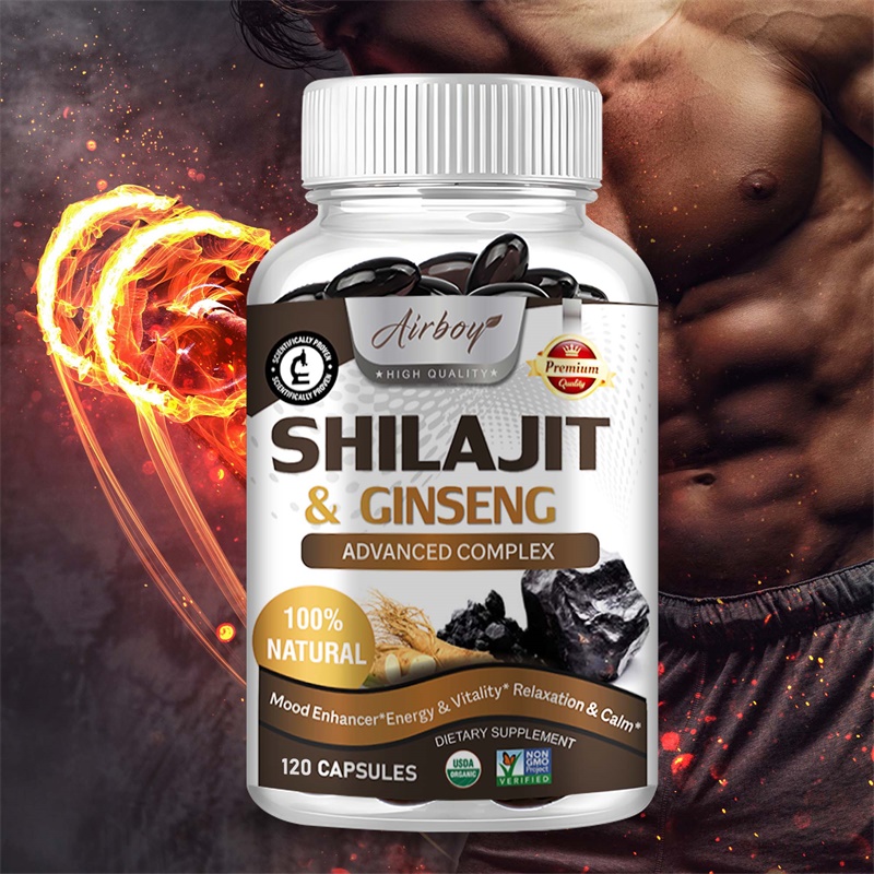 Herbal Supplement - Shilajit - Energy Boost, Enhanced Performance,