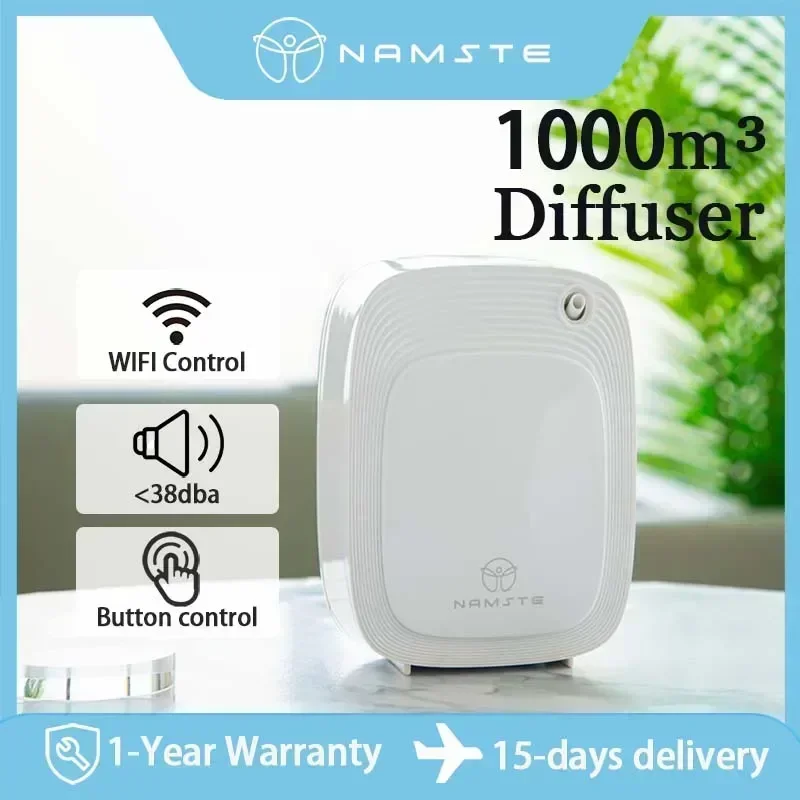 Lavender Oil - Namste 1000m³ Aroma Diffuser Machine 200ML