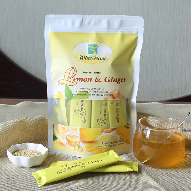 Ginger Tea - Natural Lemon Ginger Tea Pain Relief