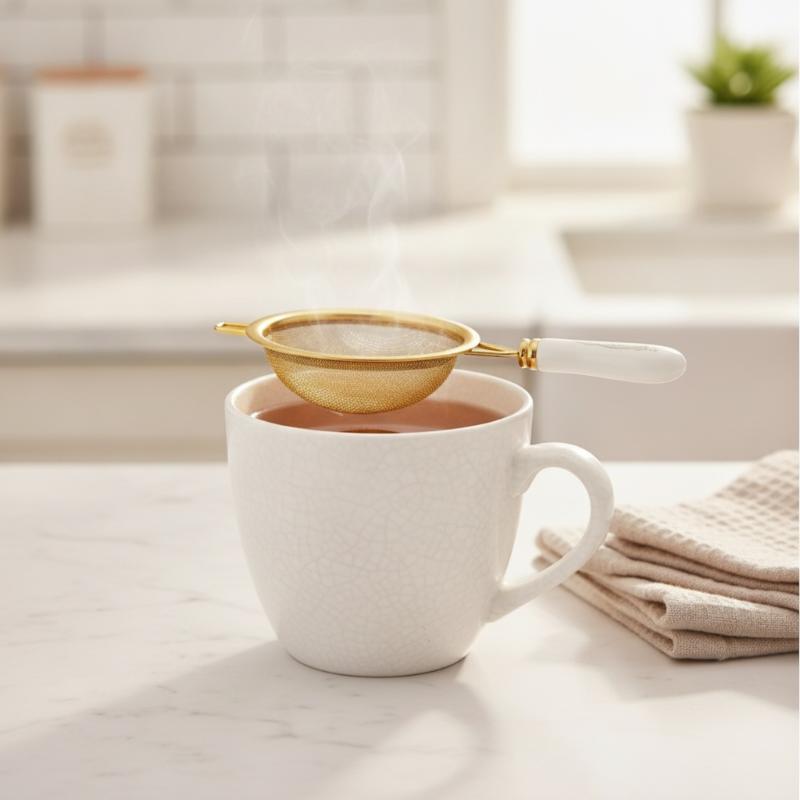 Stainless Steel Tea Strainer D - Herbal Tea 评论和价格