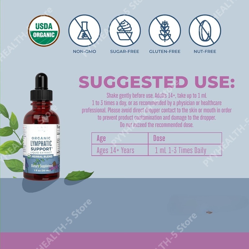 Lymphatic Support Drops Organi - Echinacea 评论和价格
