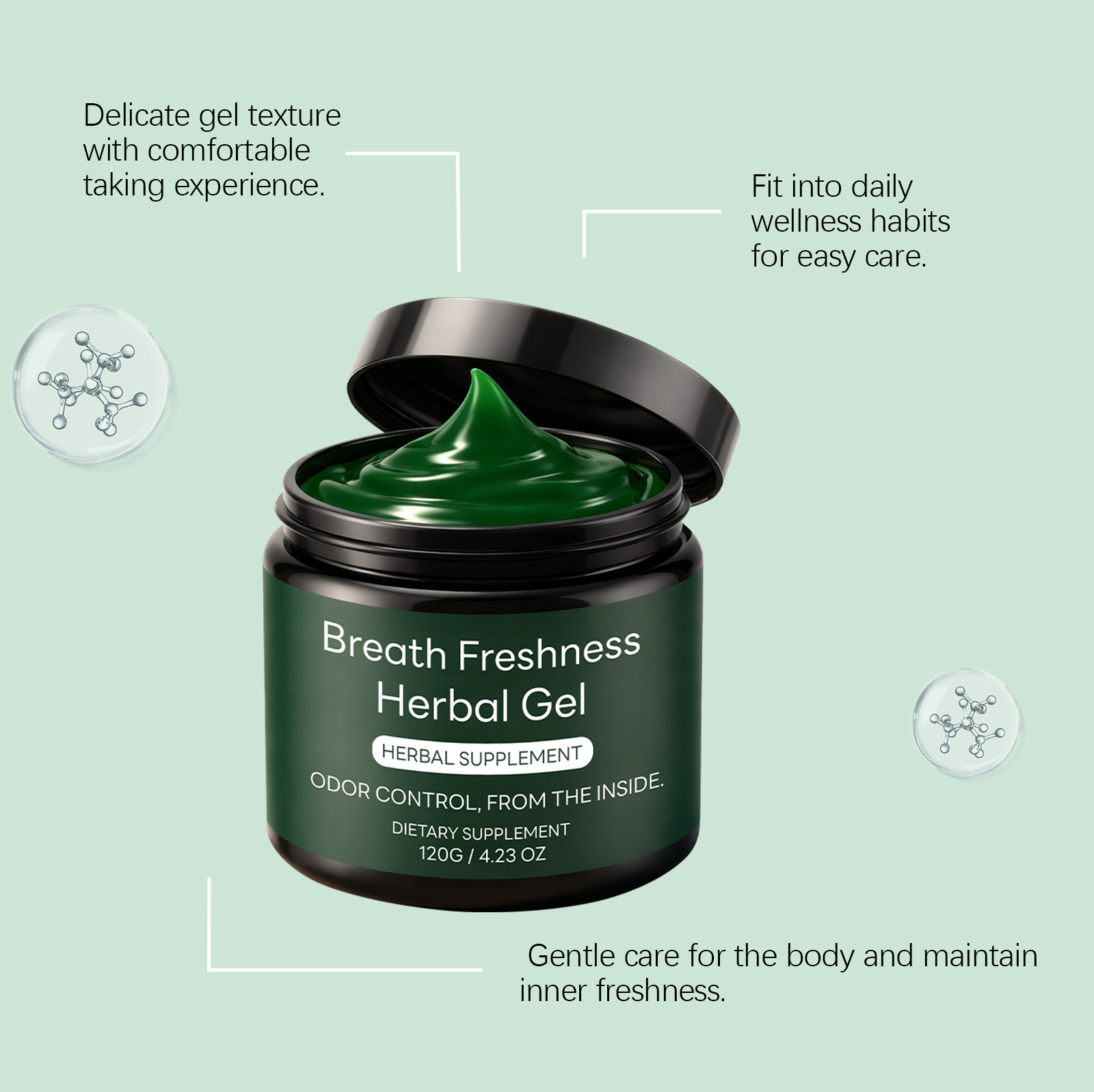 Breath Freshness Herbal Gel Su - Herbal Supplement 评论和价格
