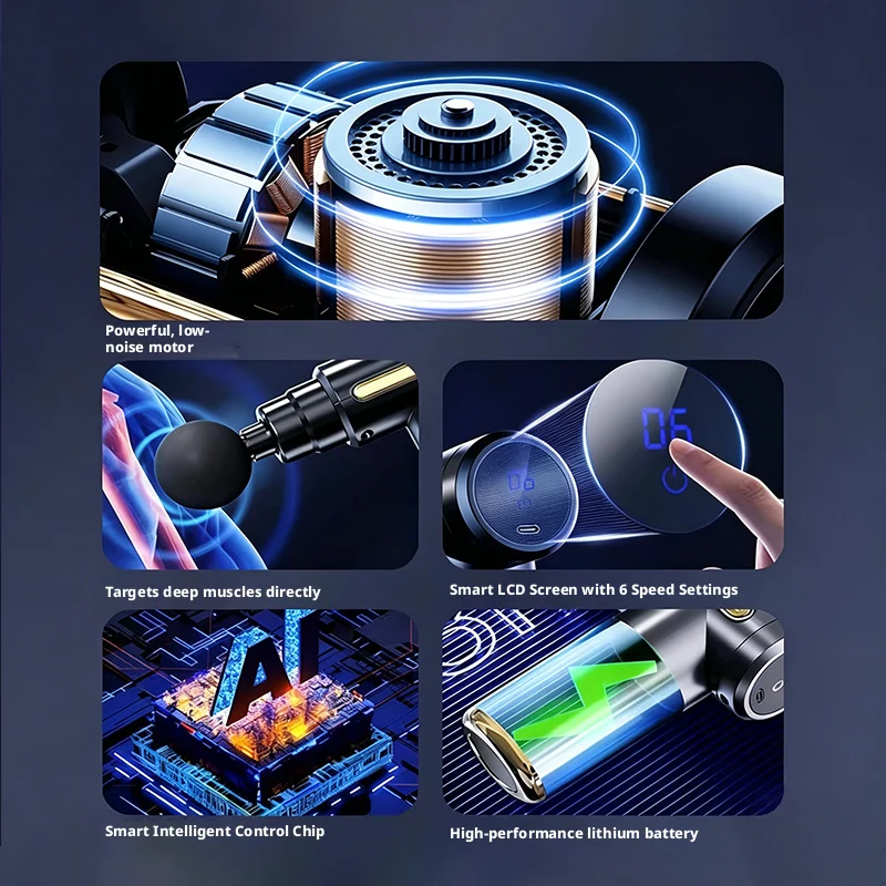6 Speed Mini Electric Fascia G - Health Wellness 评论和价格