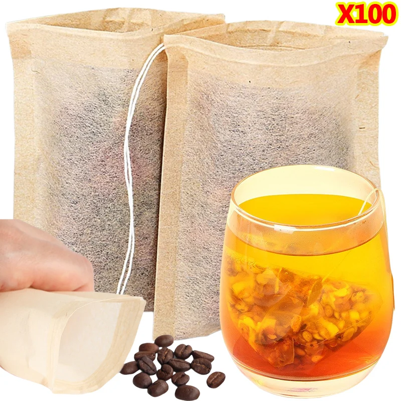 100Pcs Teabags with Drawstring - Chamomile Tea 评论和价格