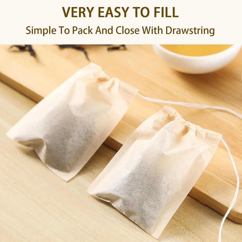 100Pcs Teabags with Drawstring - Chamomile Tea 评论和价格