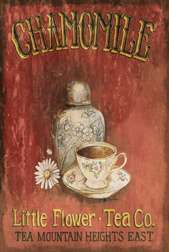 Chamomile Tea Advert Retro Vin - Chamomile Tea 评论和价格