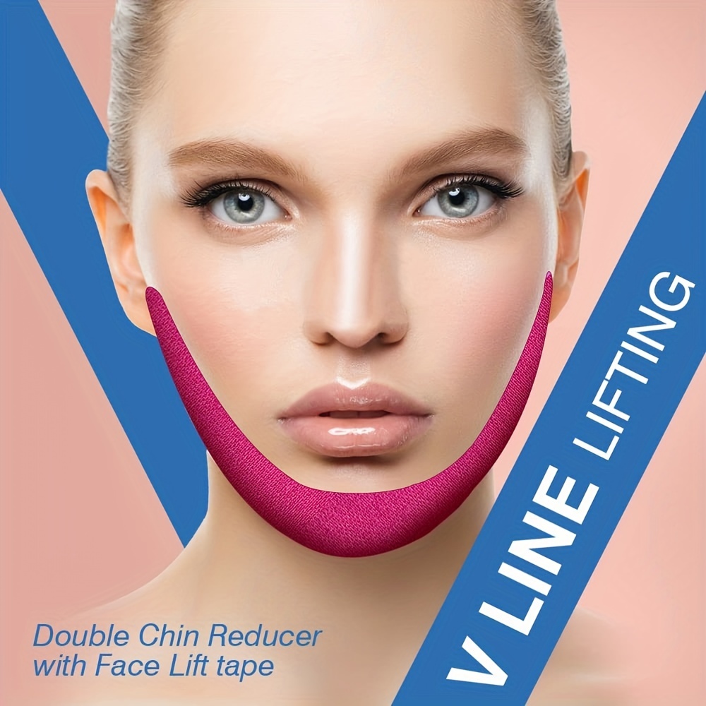 Elastic Face Lift Tape-Instant - Health Wellness 评论和价格