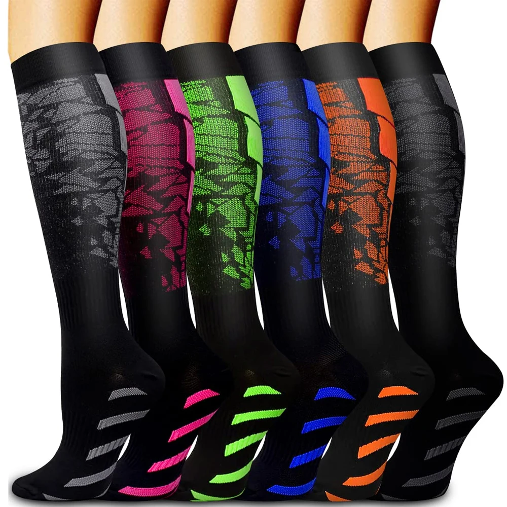 1Pair New Compression Socks 20 - Echinacea 评论和价格