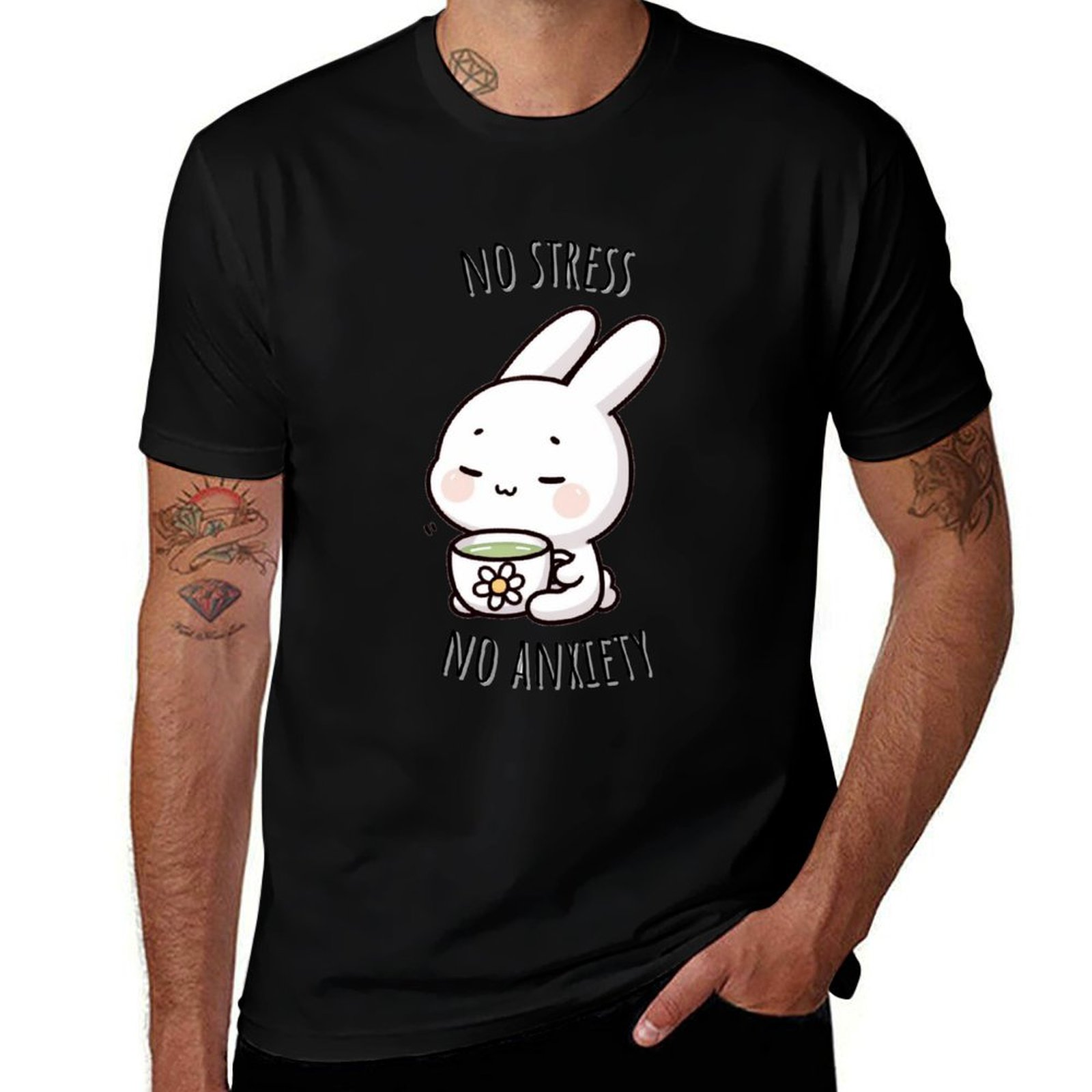 Chamomile Tea Bunny T-Shirt Ba - Chamomile Tea 评论和价格