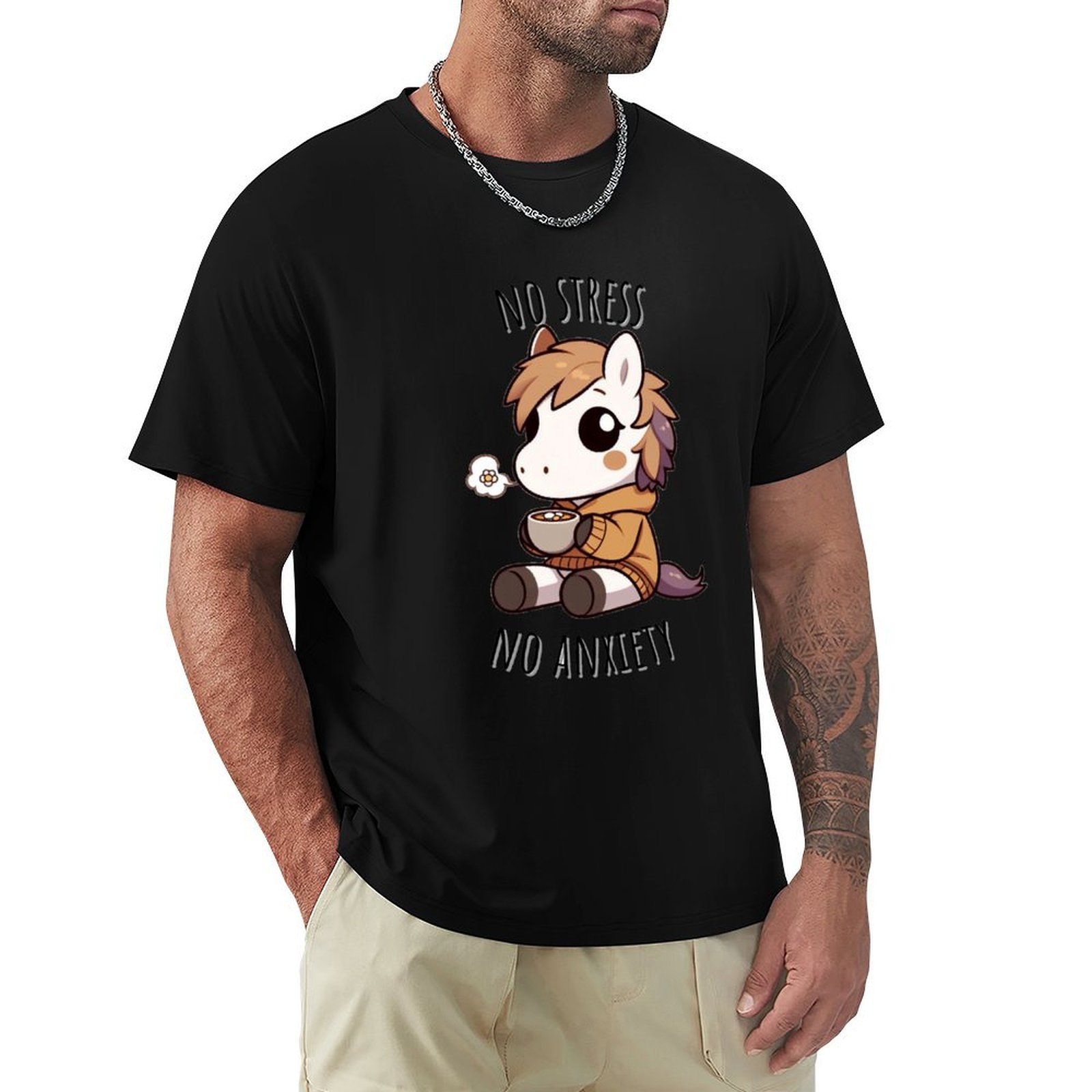 Chamomile Tea Horse T-Shirt St - Chamomile Tea 评论和价格