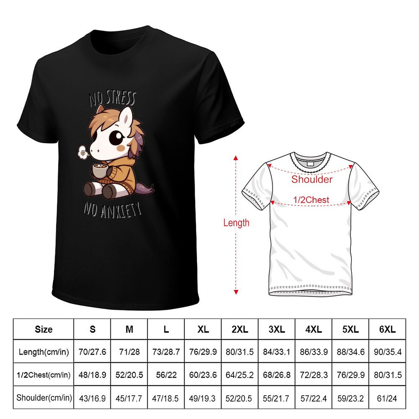 Chamomile Tea Horse T-Shirt St - Chamomile Tea 评论和价格