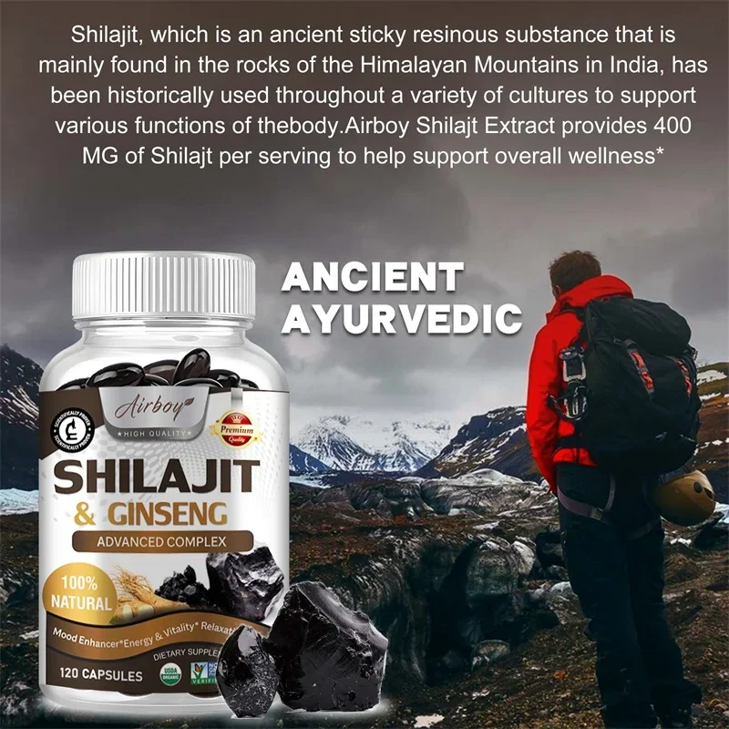 Shilajit - Energy Boost, Enhan - Herbal Supplement 评论和价格