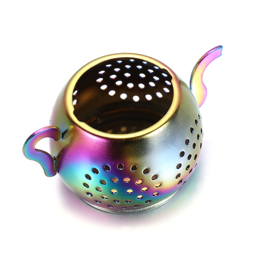 Teapot Shape Tea Strainer Stai - Herbal Tea 评论和价格