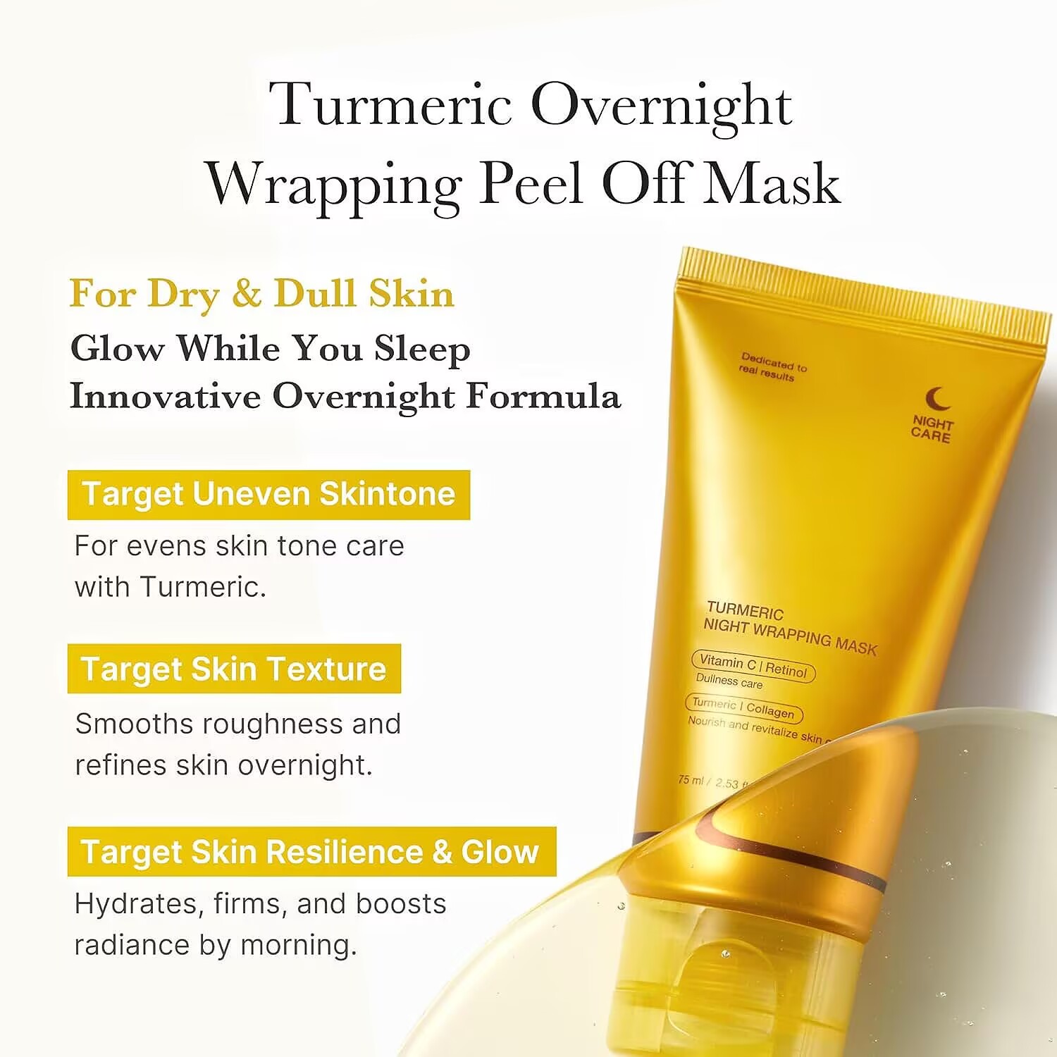 Turmeric Collagen Wrapping Pee - Turmeric 评论和价格