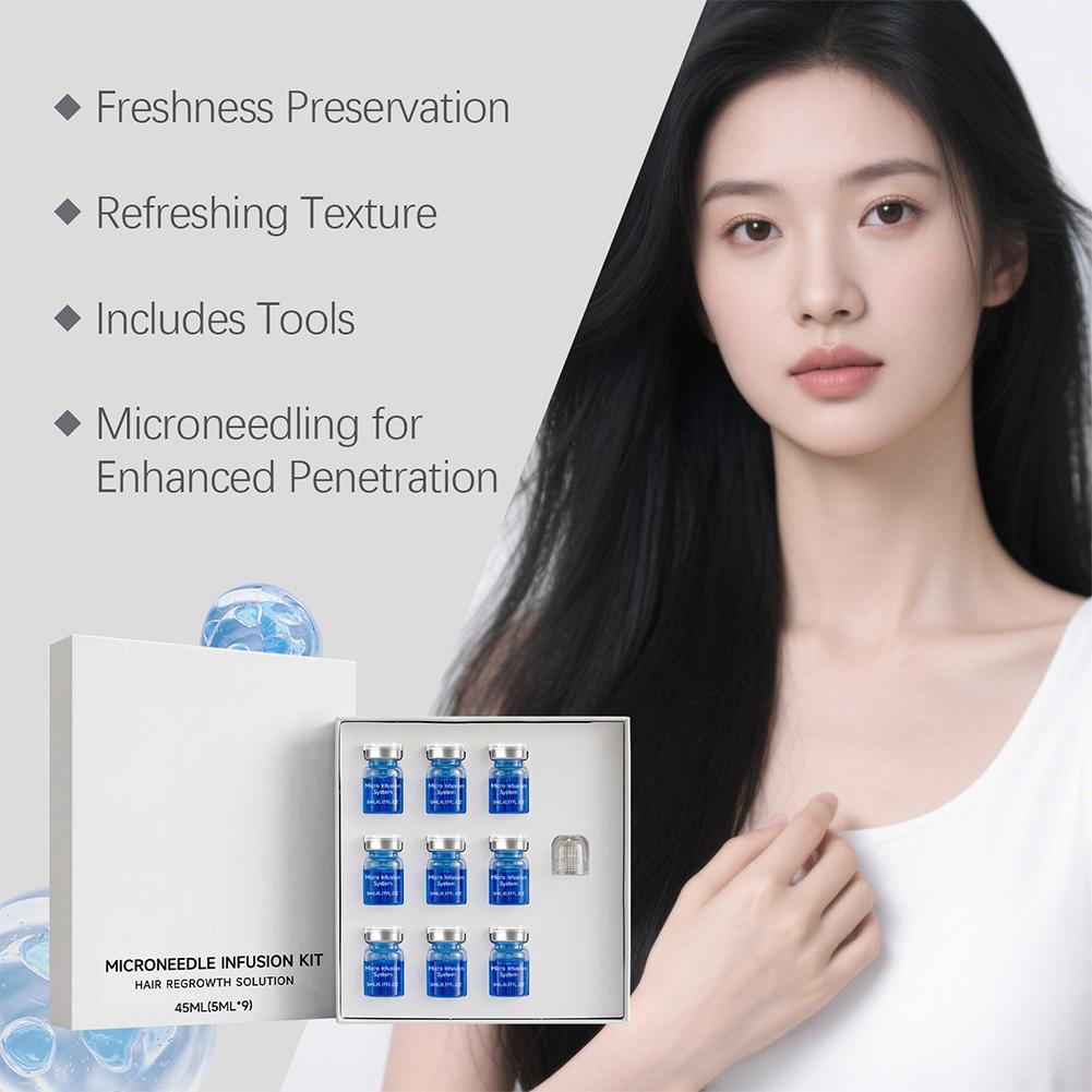 Microneedle Hair Regrowth Kit  - Licorice Root Sticks 评论和价格
