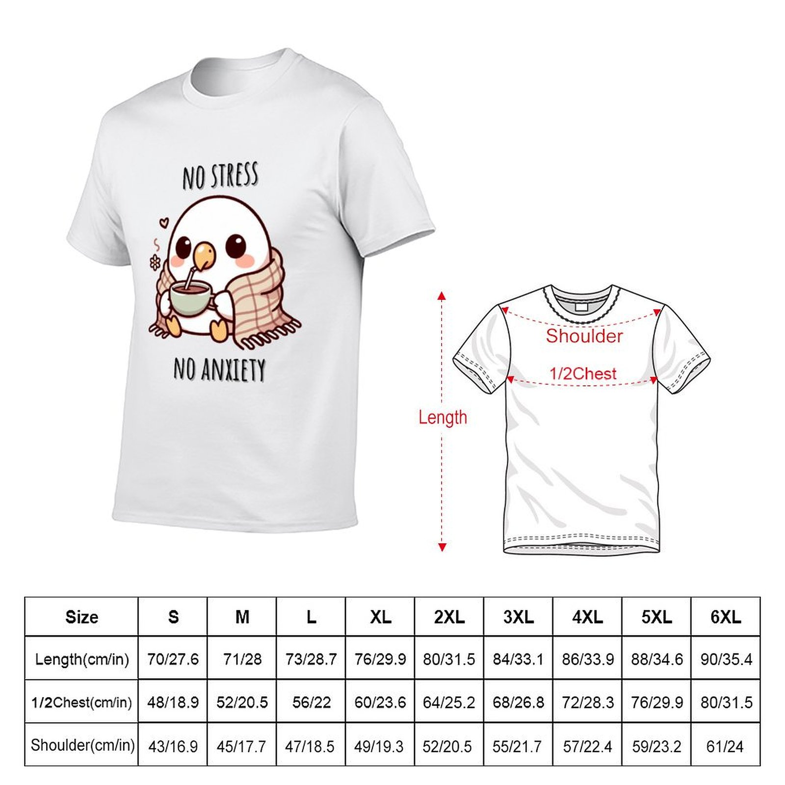 Chamomile Tea Parakeet T-Shirt - Chamomile Tea 评论和价格
