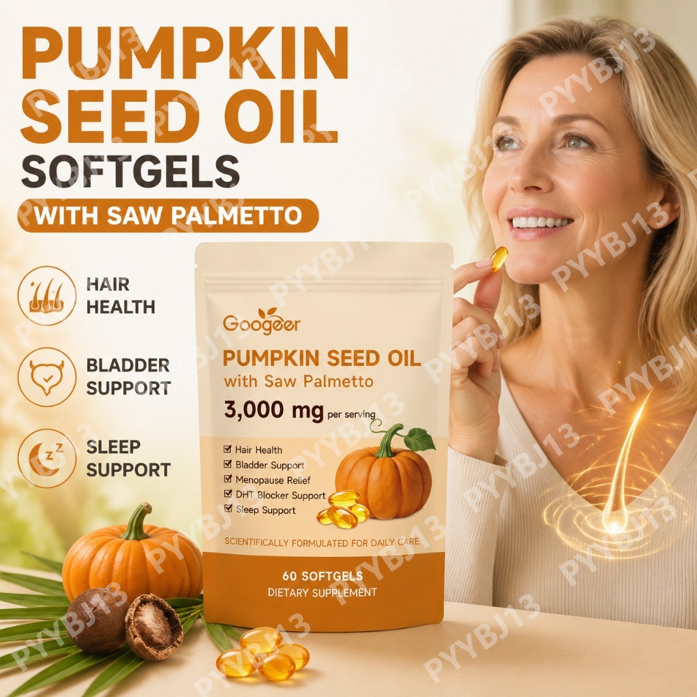 Googeer Pumpkin Seed Oil Softg - Herbal Supplement 评论和价格