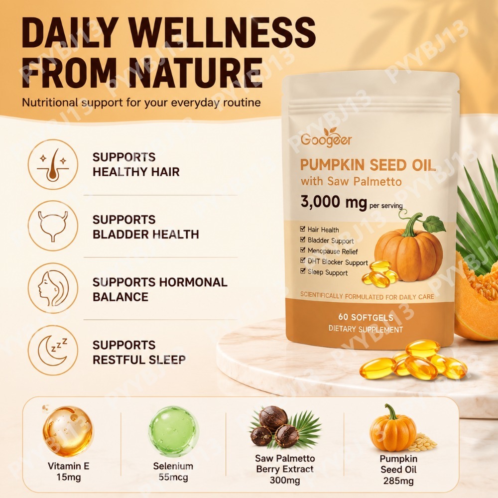 Googeer Pumpkin Seed Oil Softg - Herbal Supplement 评论和价格