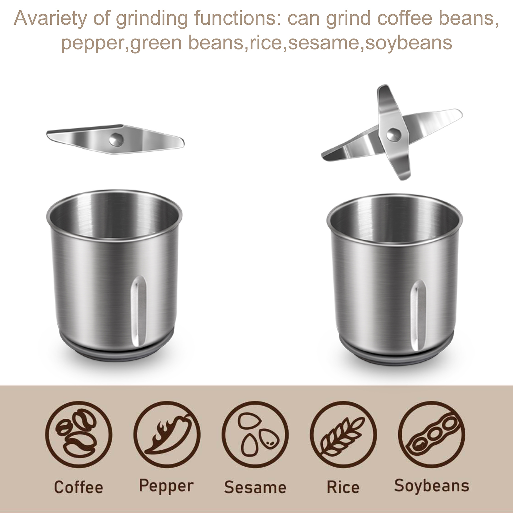 Detachable Electric Coffee Gri - Dried Herbs 评论和价格