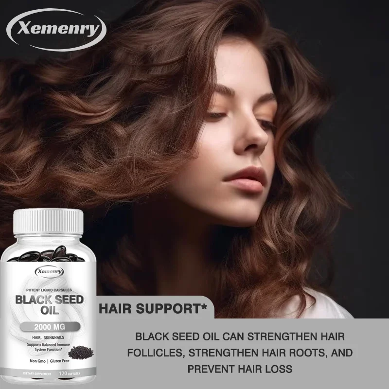 Vegan Black Seed Oil Capsules  - Herbal Supplement 评论和价格