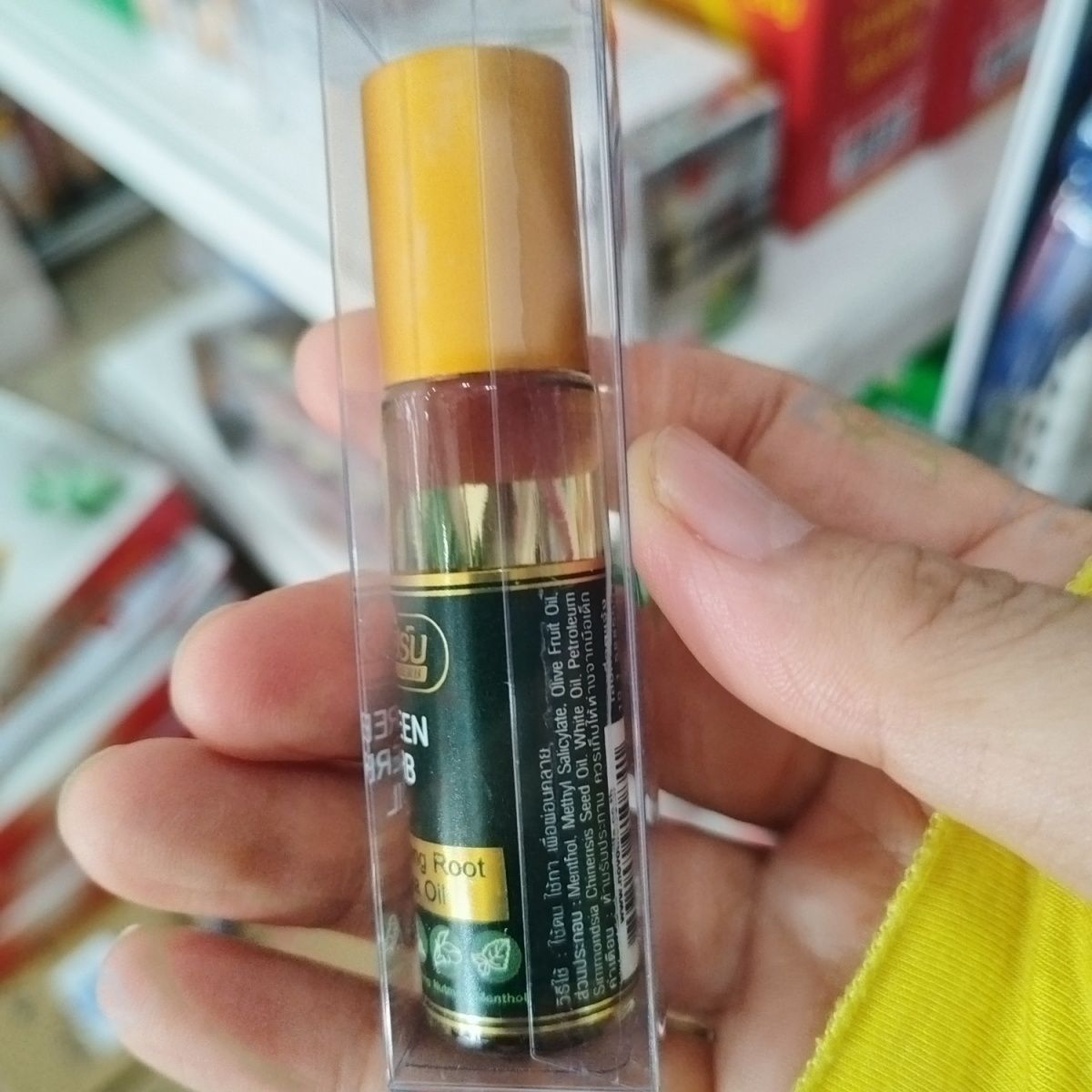 Thai Mint Ginseng Roll On Herb - Ginger Tea 评论和价格