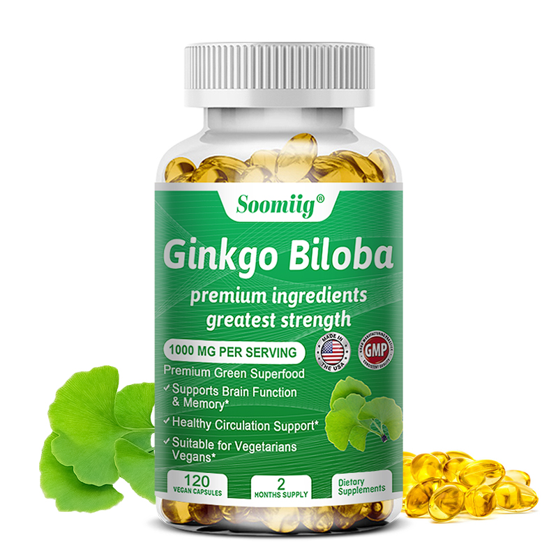Ginko Biloba Capsules - Brain  - Ginger Tea 评论和价格