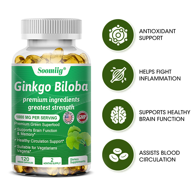 Ginko Biloba Capsules - Brain  - Ginger Tea 评论和价格