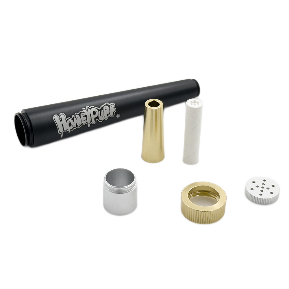 Metal Cone Herb Smoking Pipe w - Dried Herbs 评论和价格