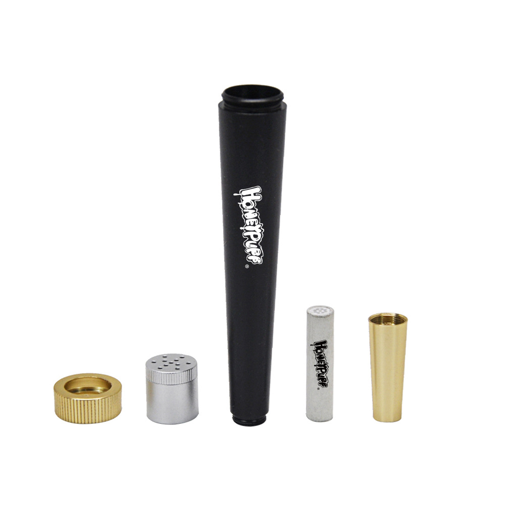 Metal Cone Herb Smoking Pipe w - Dried Herbs 评论和价格