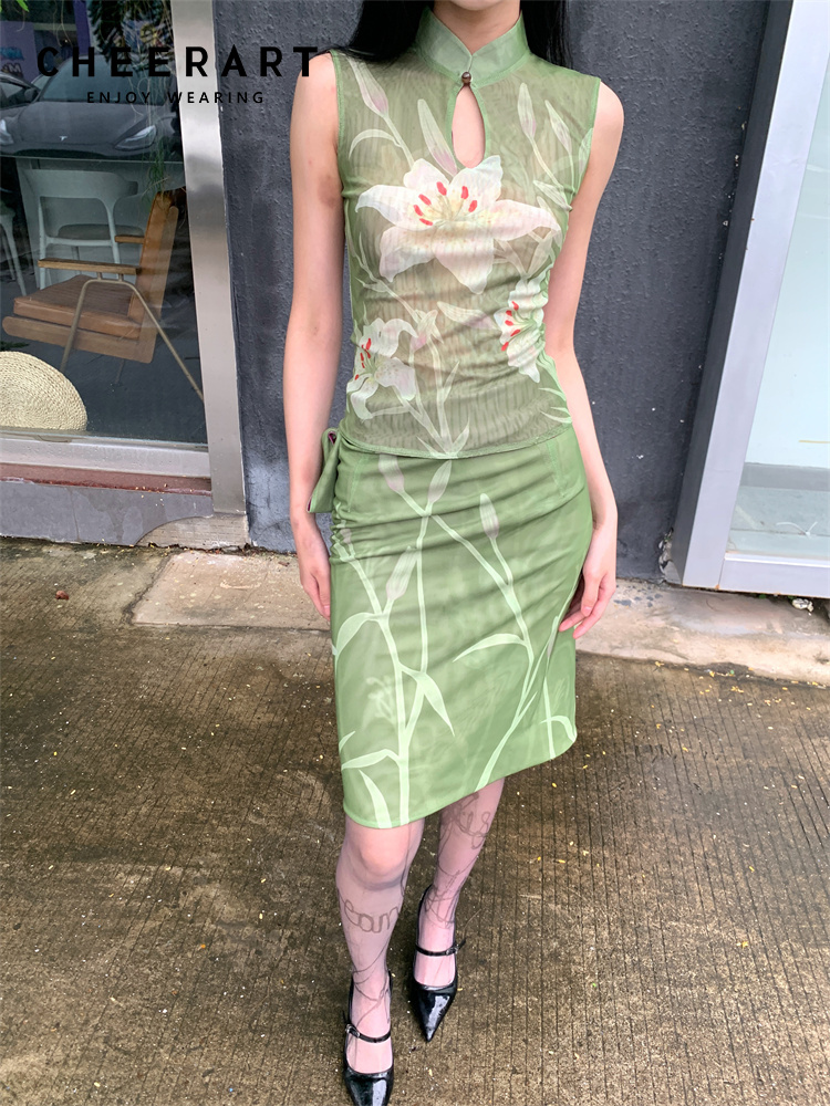 CHEERART Two Piece Set For Wom - Echinacea 评论和价格