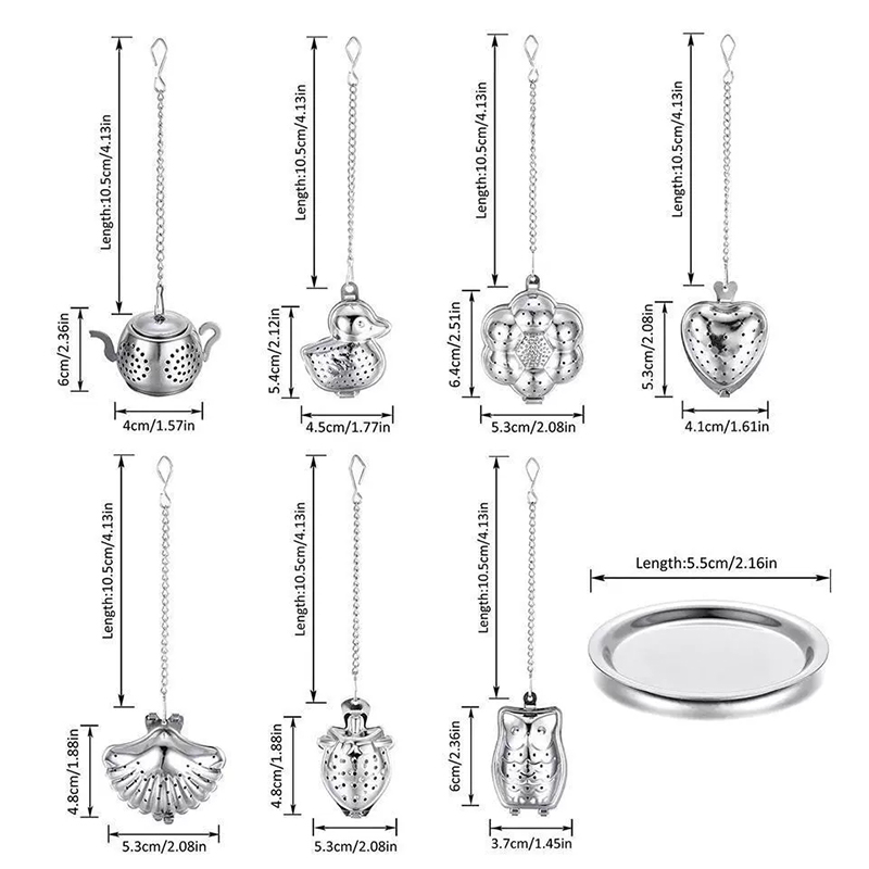 1/2PCS Creative Stainless Stee - Herbal Tea 评论和价格