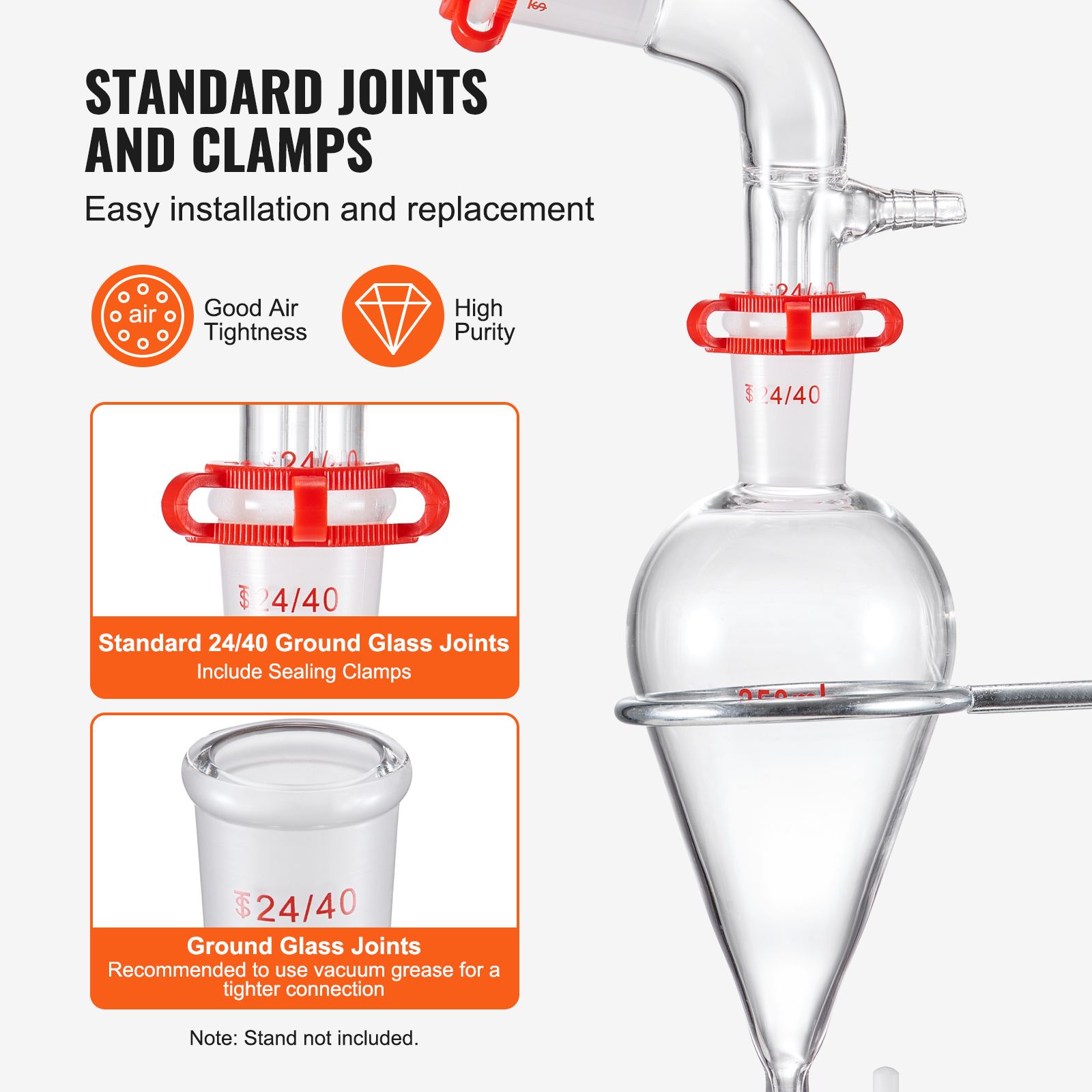 Lab Distillation Kit, 3.3 Boro - Essential Oils 评论和价格
