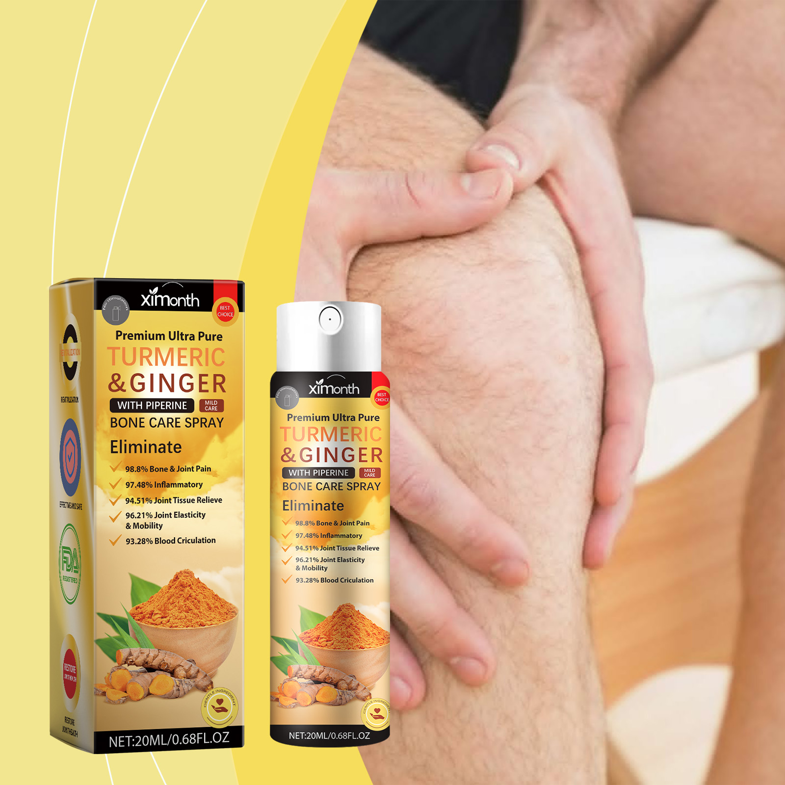 Turmeric Joint Soothing Spray, - Turmeric 评论和价格