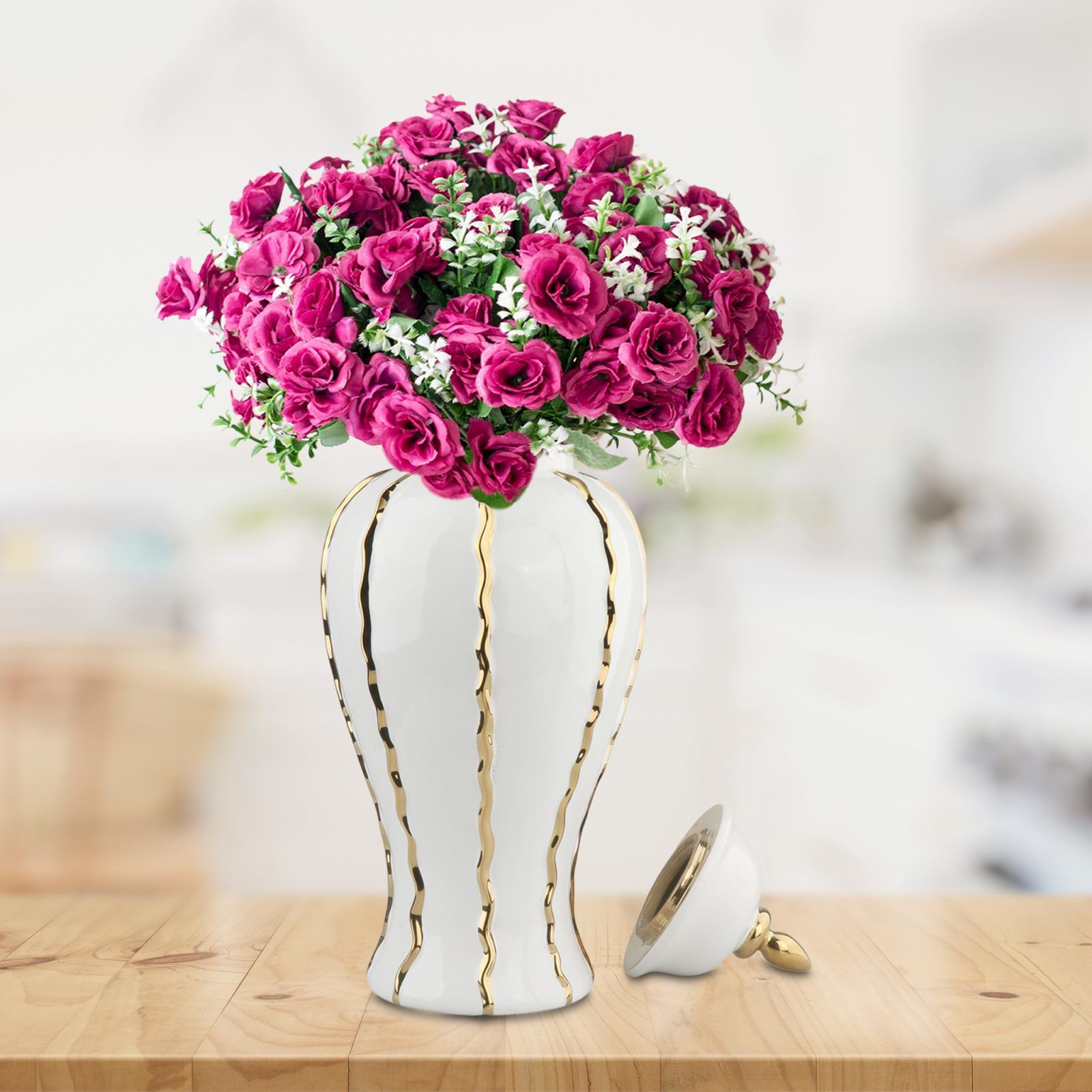 Colorful Ginger Jar Vase Ceram - Ginger Tea 评论和价格