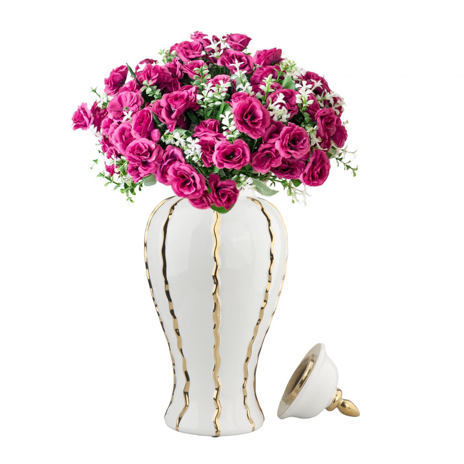 Colorful Ginger Jar Vase Ceram - Ginger Tea 评论和价格