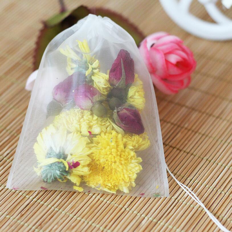 50pcs/lot Empty Tea Bag Nylon  - Chamomile Tea 评论和价格