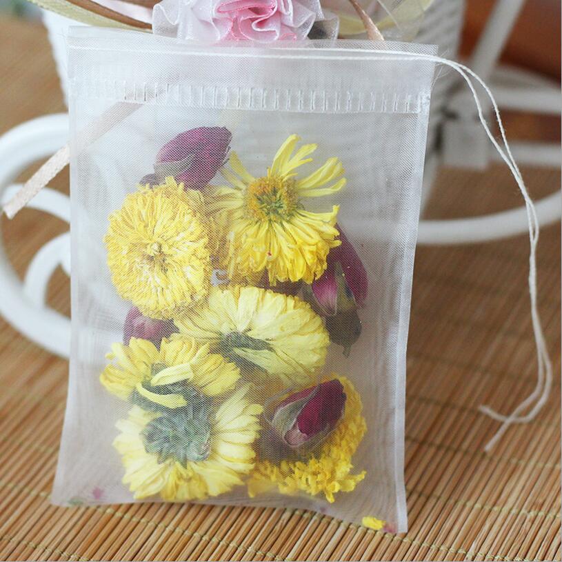 50pcs/lot Empty Tea Bag Nylon  - Chamomile Tea 评论和价格