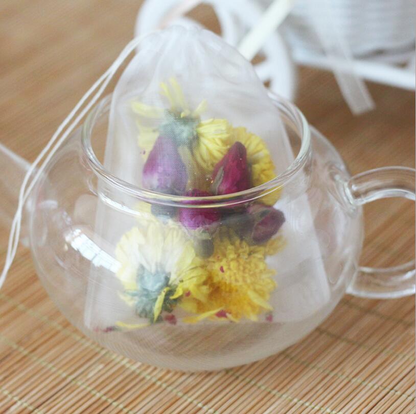 50pcs/lot Empty Tea Bag Nylon  - Chamomile Tea 评论和价格