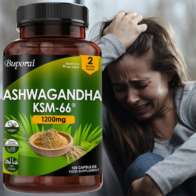 Ashwagandha KSM-66 1200mg - Su - Herbal Supplement 评论和价格