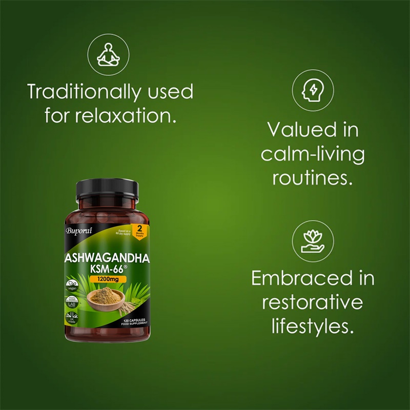 Ashwagandha KSM-66 1200mg - Su - Herbal Supplement 评论和价格